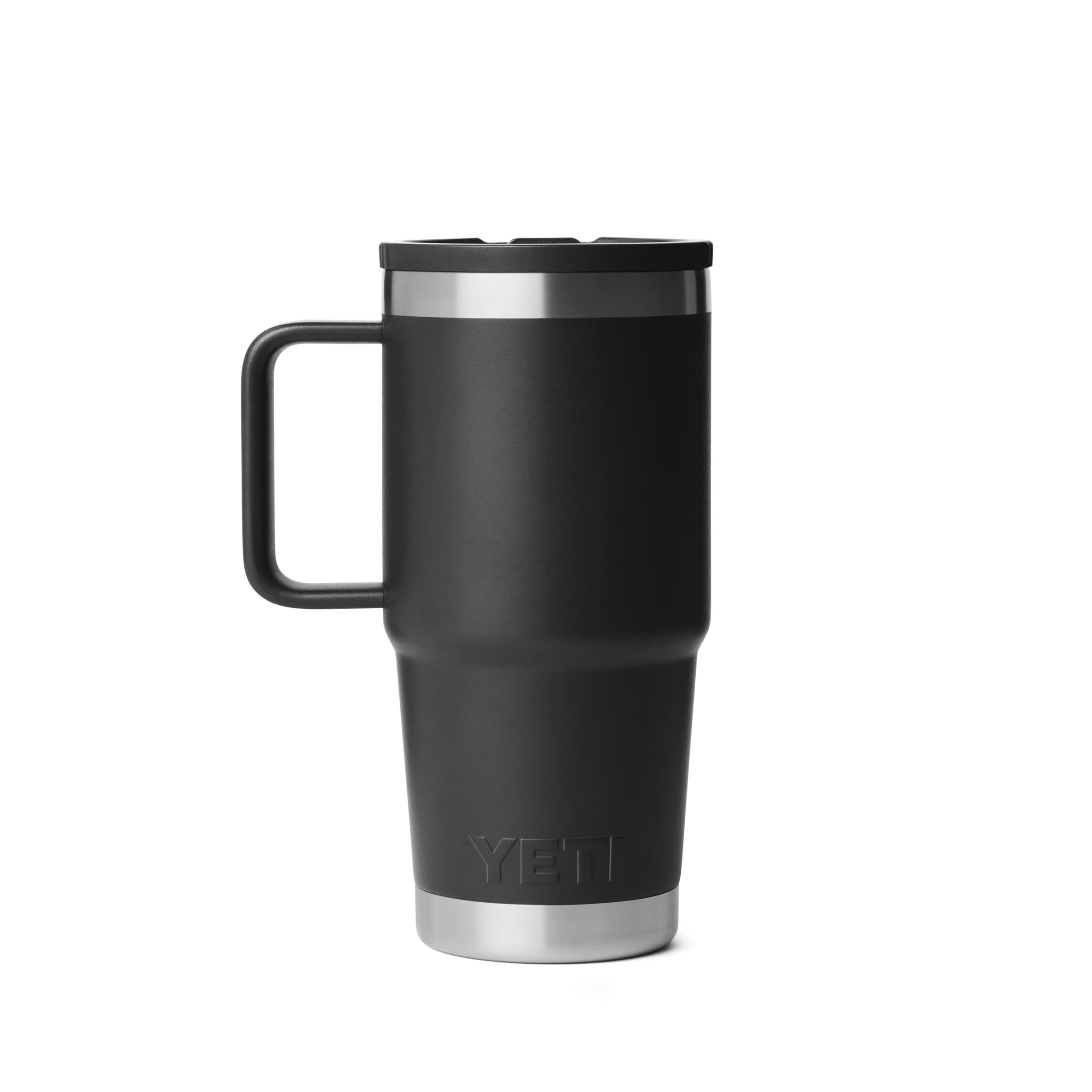 YETI Rambler 20 oz with easy-grip handle for comfortable carrying anywhere