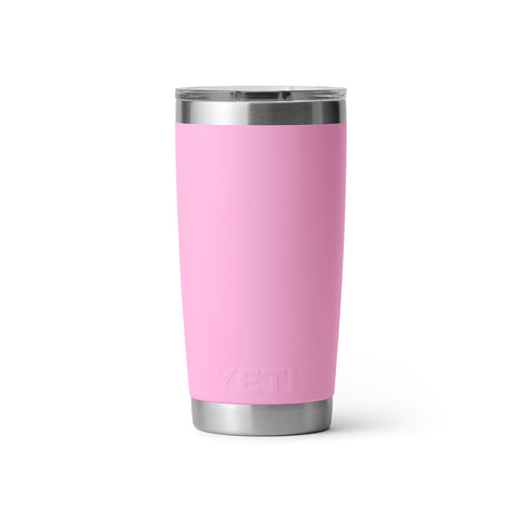 YETI Rambler 20 oz labeled as dishwasher safe for easy cleaning.