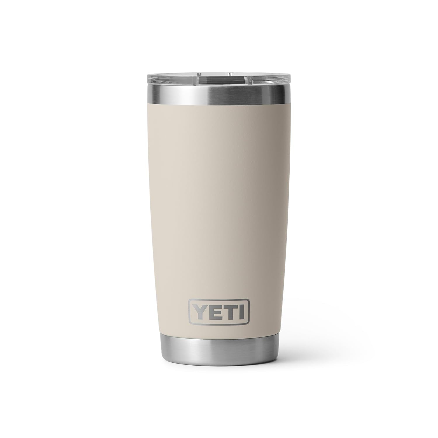 YETI Rambler 20 oz with double-wall vacuum insulation for temperature control.