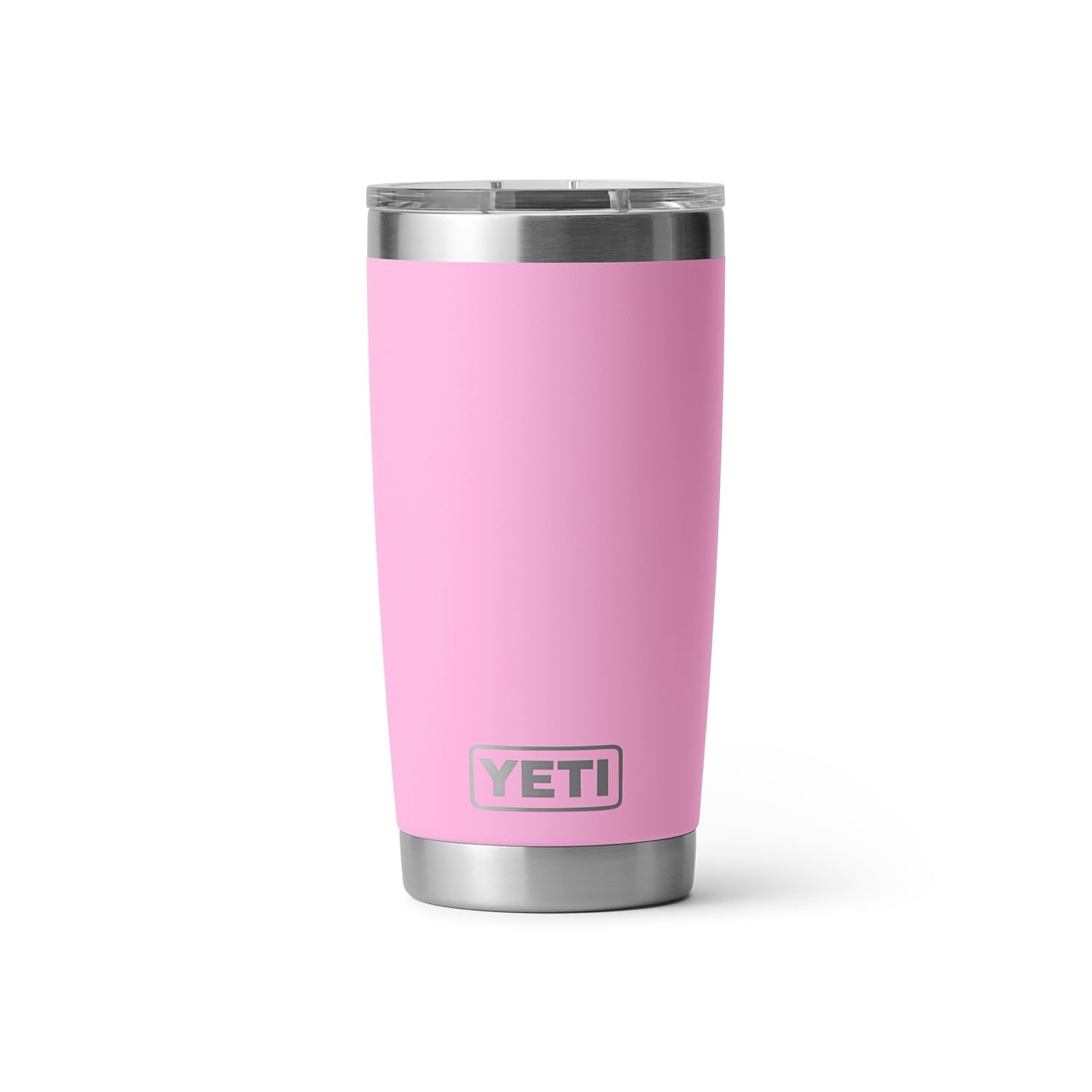 YETI Rambler 20 oz body detail highlighting the stainless steel exterior.