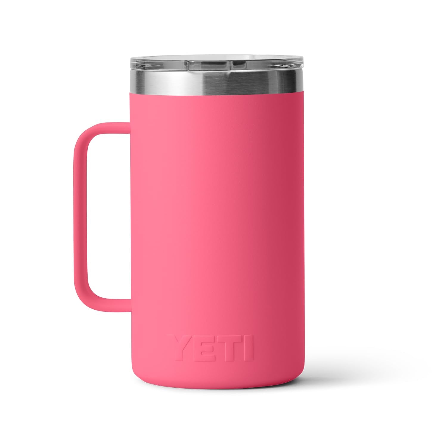 YETI Rambler handle-wide shot for comfortable grip.