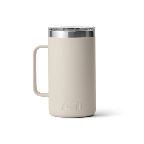 YETI Rambler 24 oz mug in Cape Taupe color.