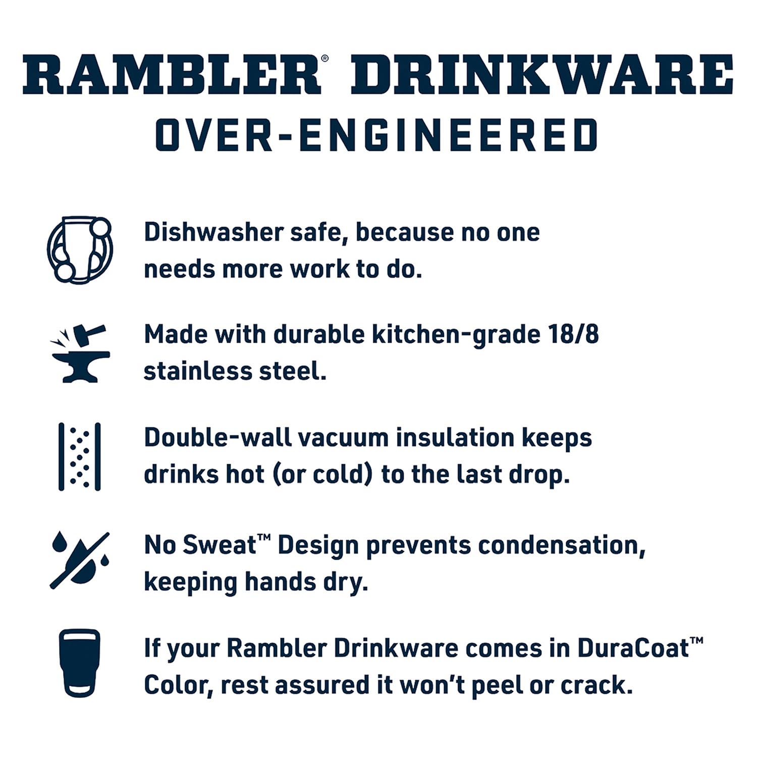 YETI Rambler 25 oz is dishwasher-safe for easy cleaning after adventures.