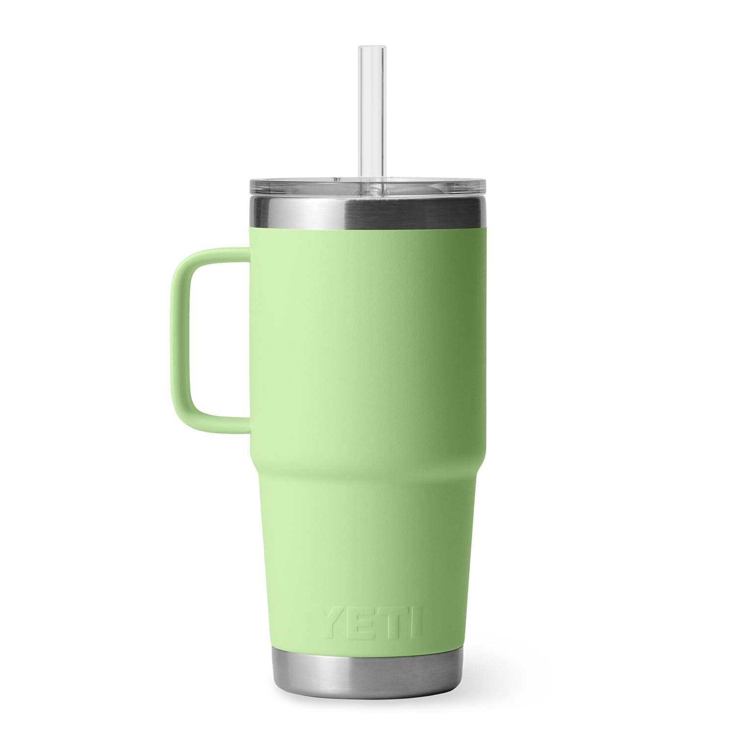 YETI Rambler straw lid features a molded stopper to secure your straw.