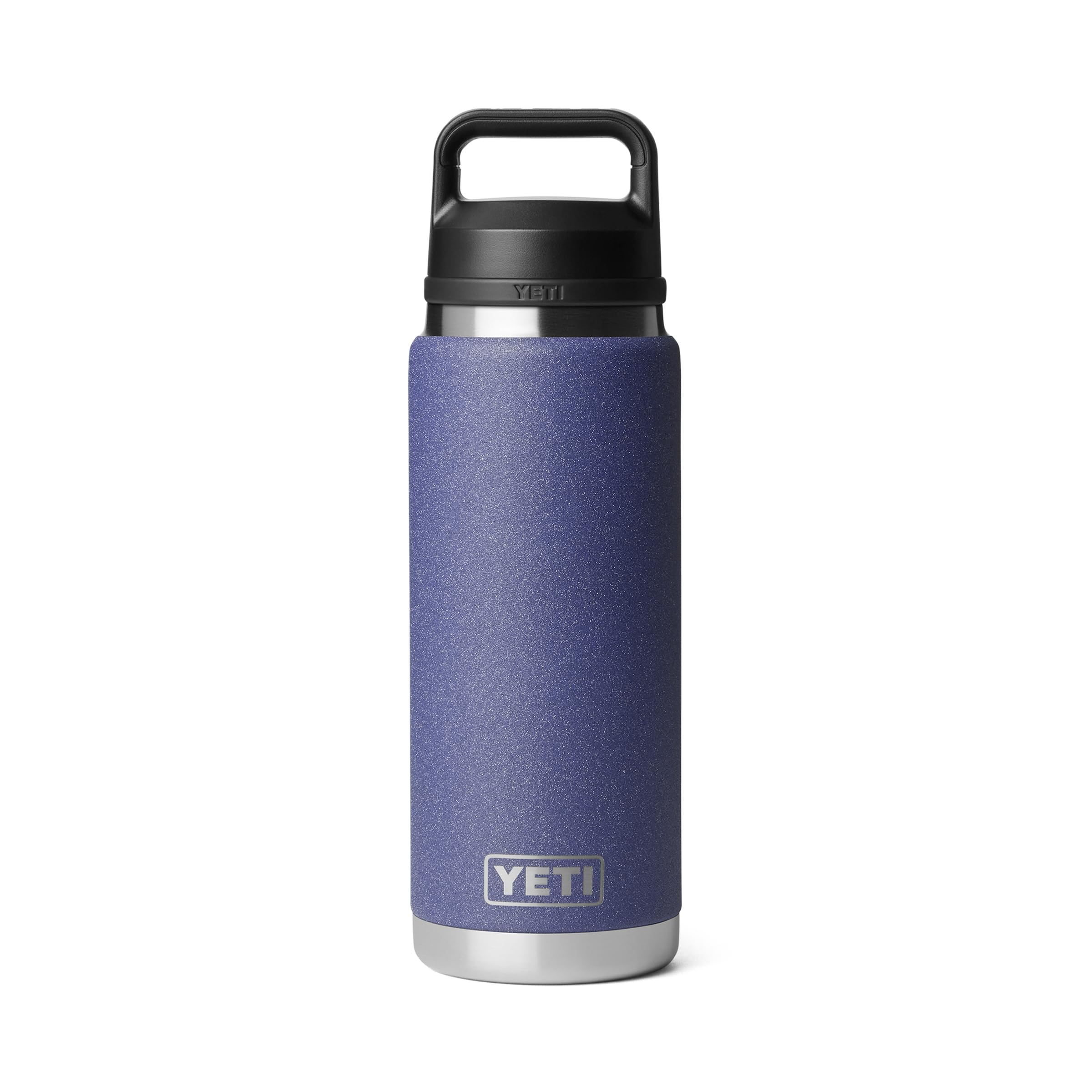 YETI Rambler 26 oz bottle showing vacuum insulation for temperature stability