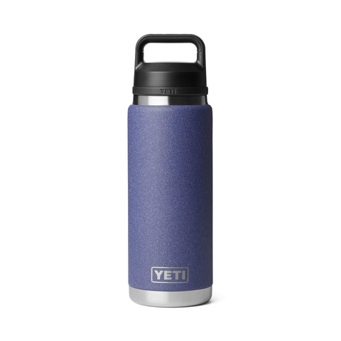YETI Rambler 26 oz bottle showing vacuum insulation for temperature stability