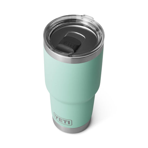 YETI Rambler 30oz with Duracoat grip enhances handling during outdoor activities