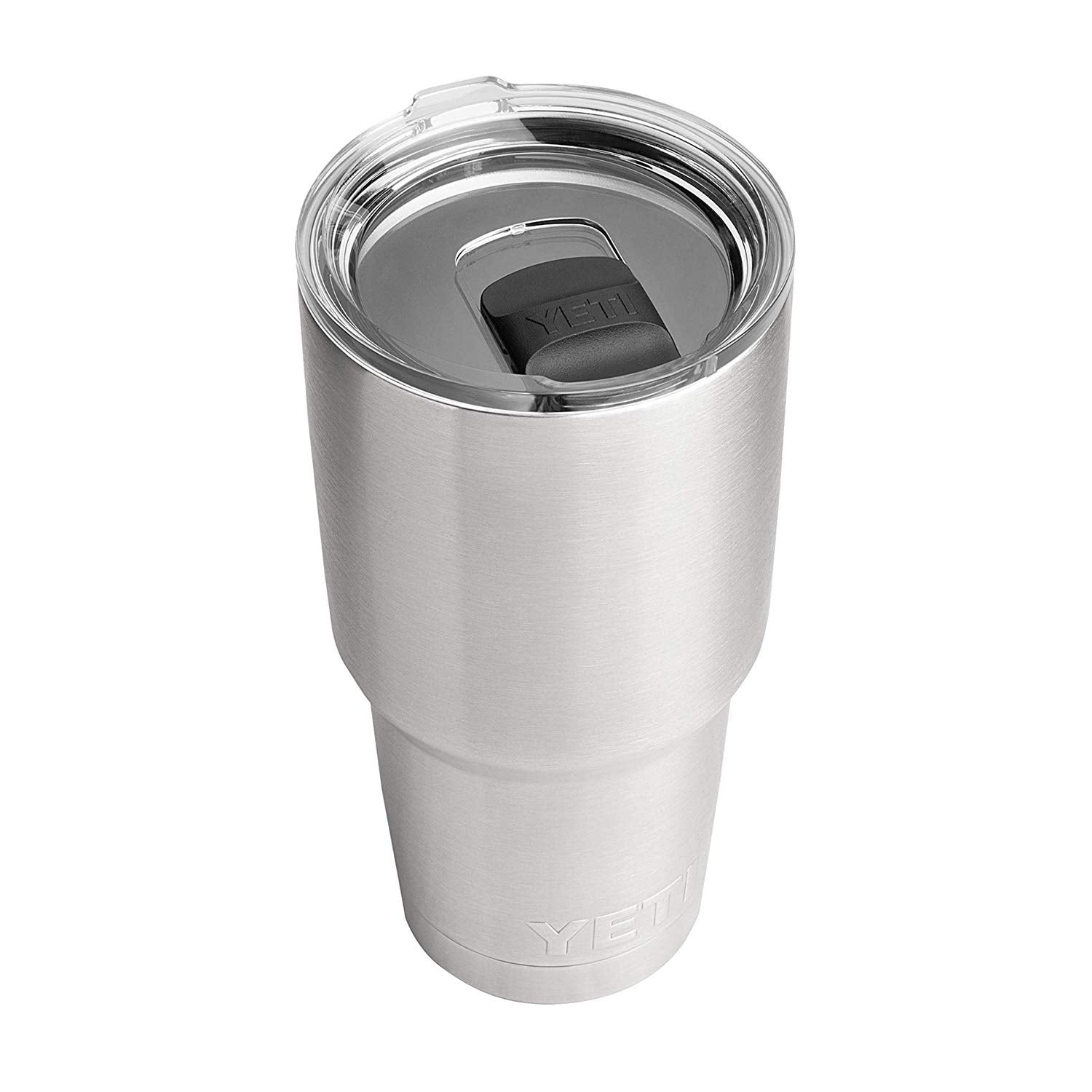 YETI Rambler 30 oz stainless bottle showcases rugged durability for daily hydration.