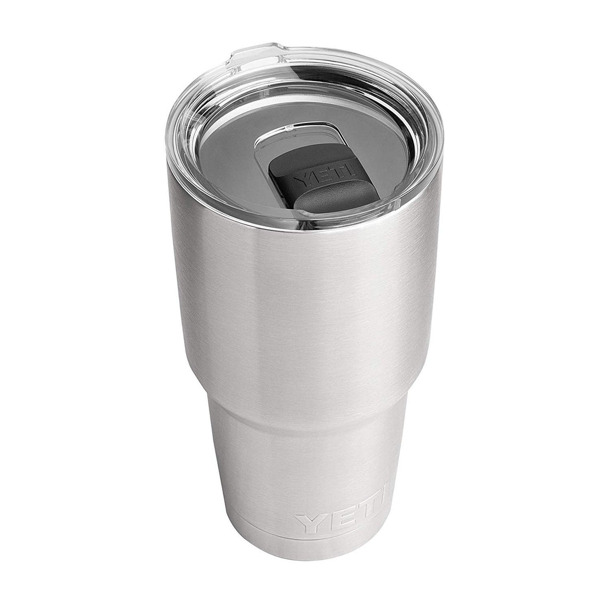 YETI Rambler 30 oz stainless bottle showcases rugged durability for daily hydration.
