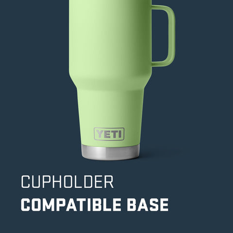 360-degree welded handle enables steady grip on commutes and road trips.
