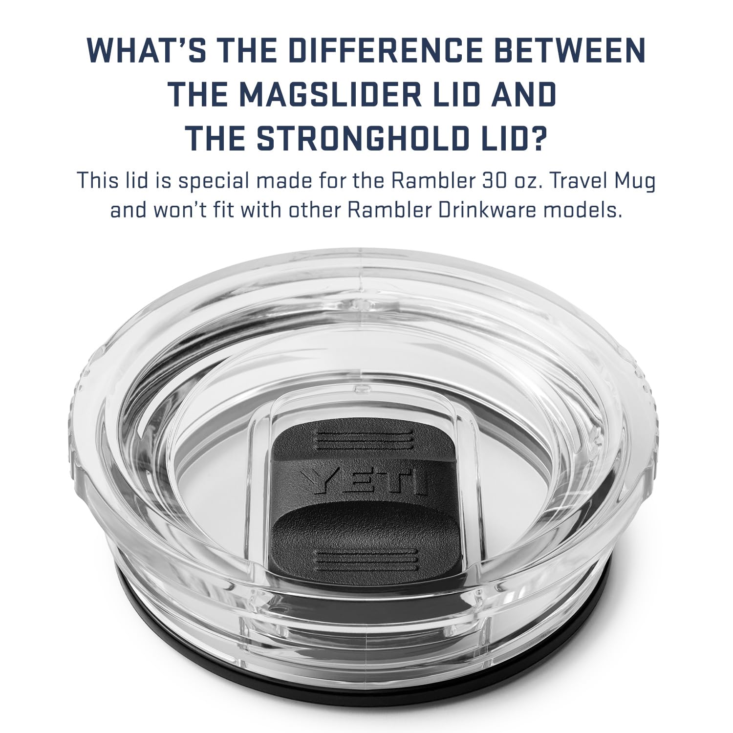Ambidextrous lid design supports left- and right-handed use.