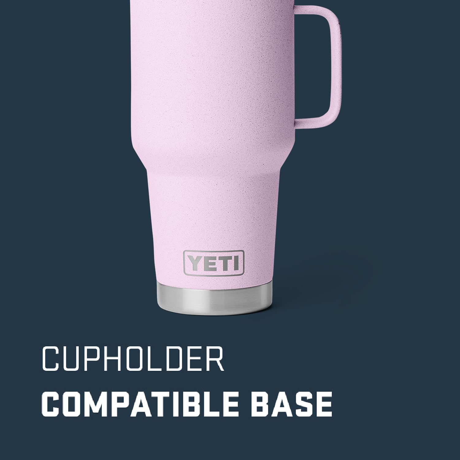 YETI Rambler 30 oz stainless steel demonstrates dent-resistant construction for rugged reliability.
