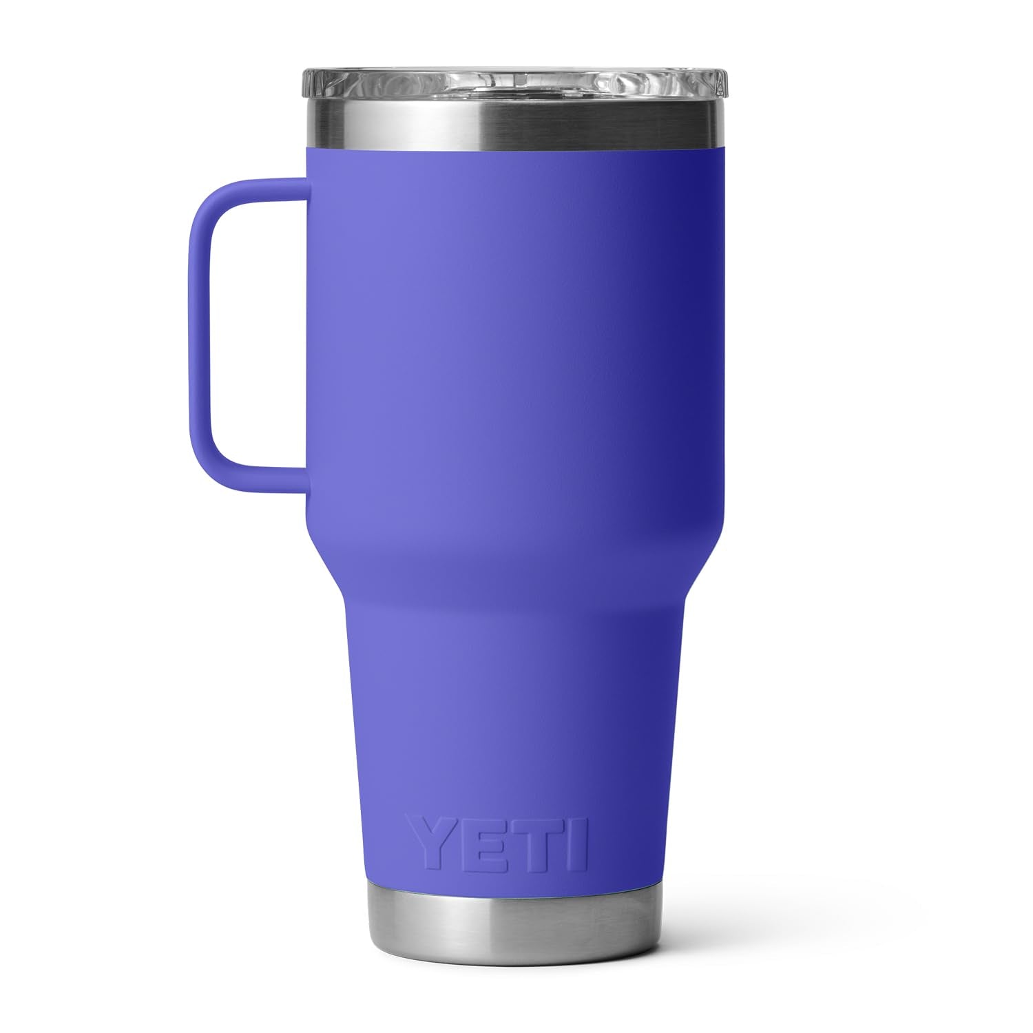 YETI Rambler 30 oz Travel Mug Ultramarine Violet 360-degree welded handle