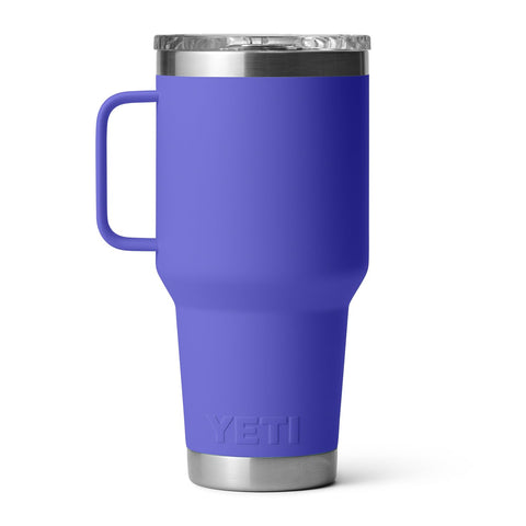 YETI Rambler 30 oz Travel Mug Ultramarine Violet 360-degree welded handle