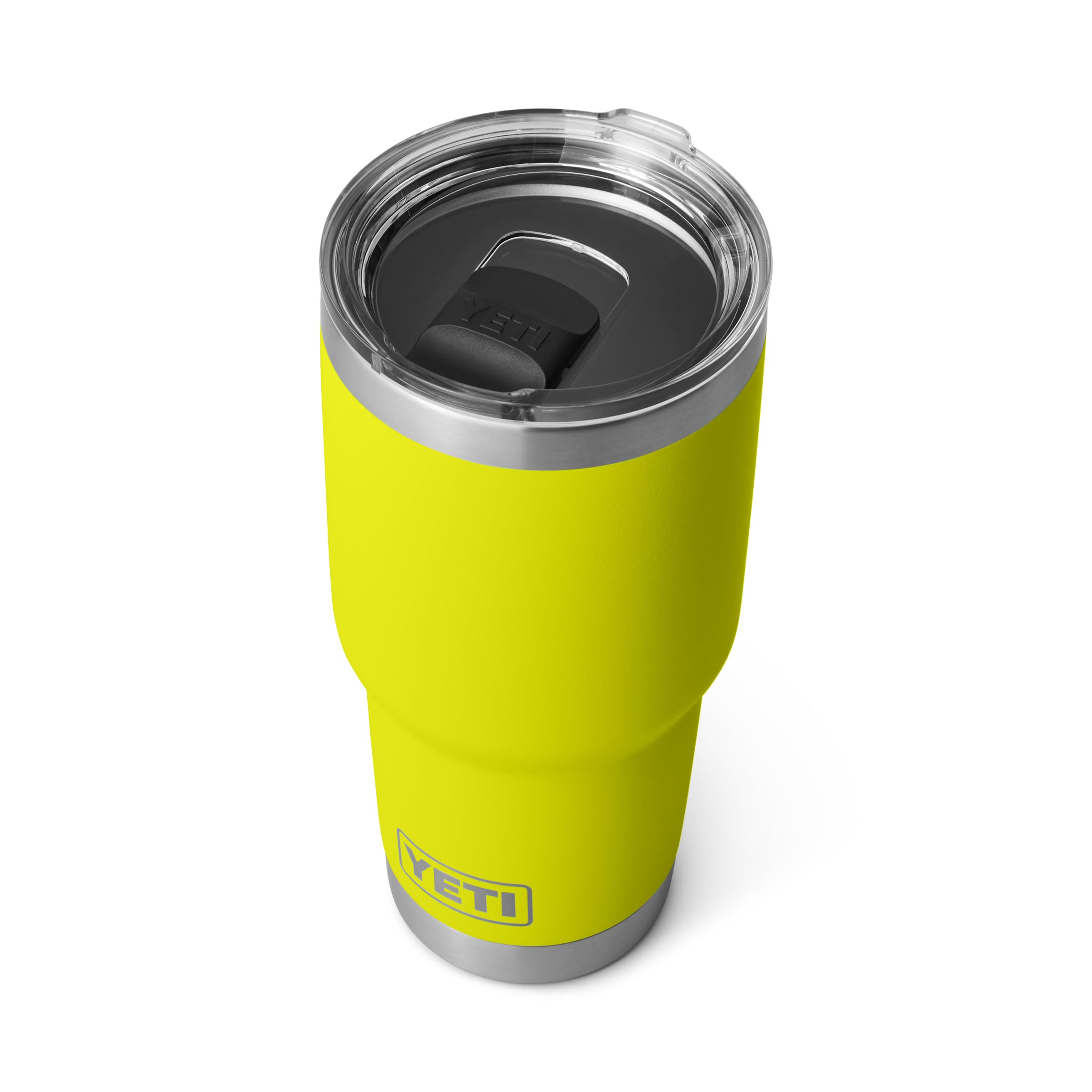 YETI Rambler 30 oz with Firefly Yellow, durable Duracoat finish.