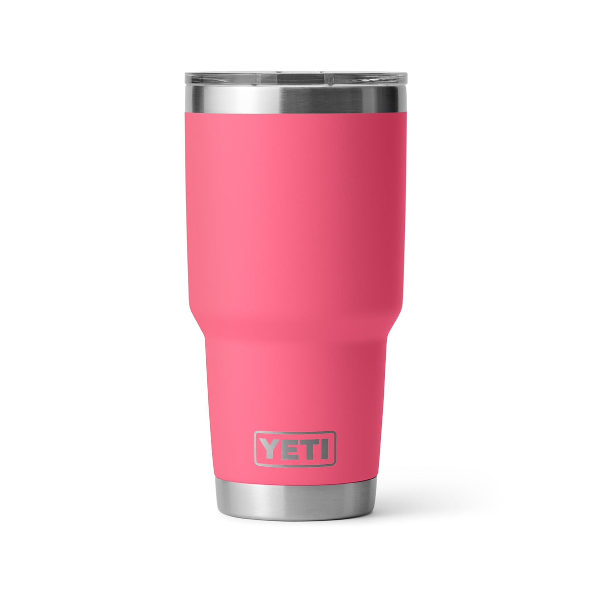 YETI Rambler 30 oz tropical pink front view for daily hot or cold drinks