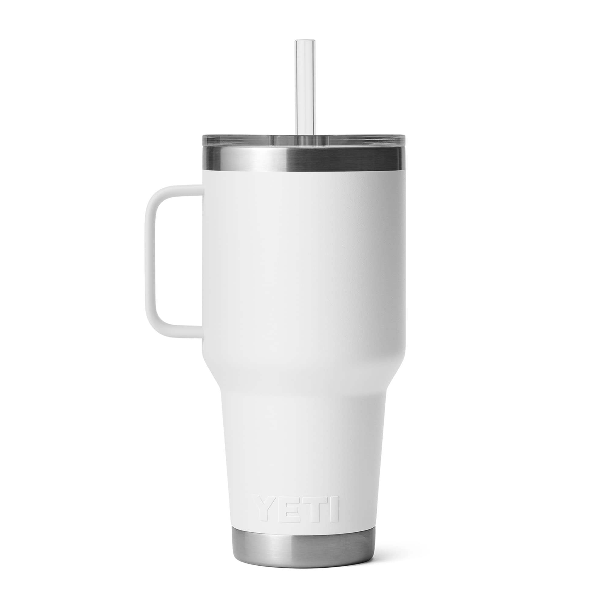 YETI Rambler 18-8 stainless steel resists dents and drops.