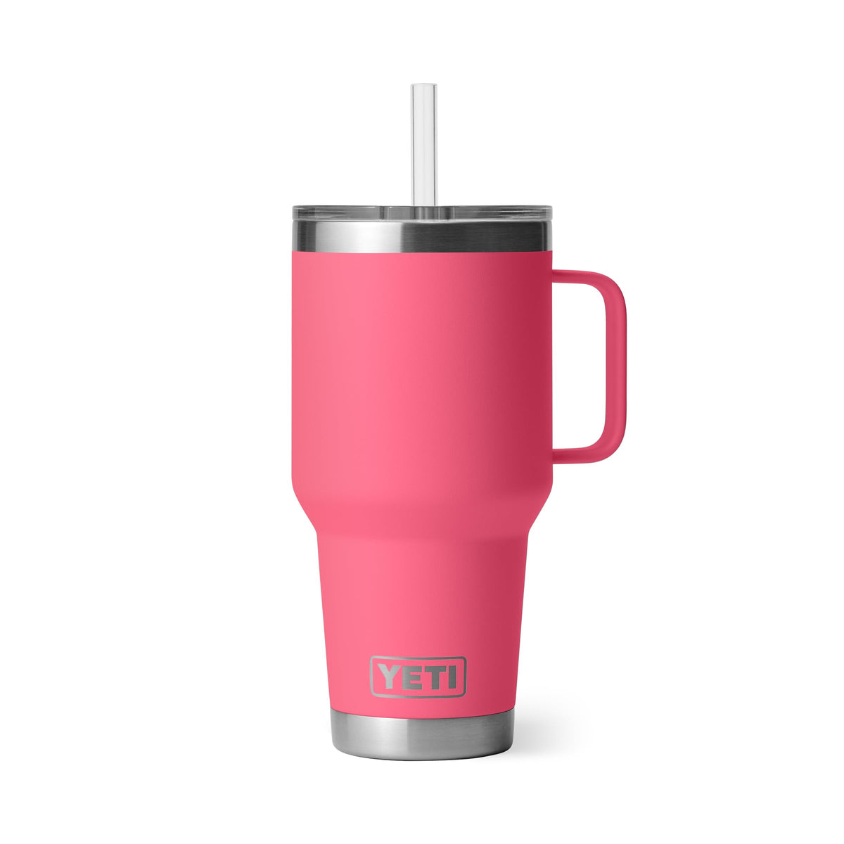 YETI Rambler 35oz with handle for easy carry on adventures.