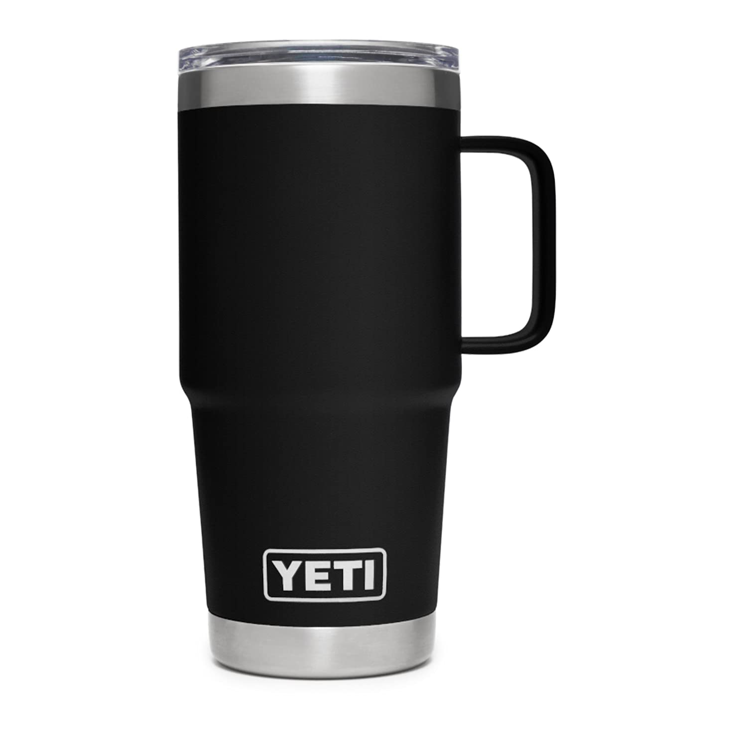 YETI Rambler 360-degree welded handle for a firm grip on the go.