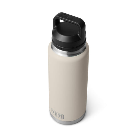 Cape Taupe finish detail on YETI Rambler 36 oz bottle