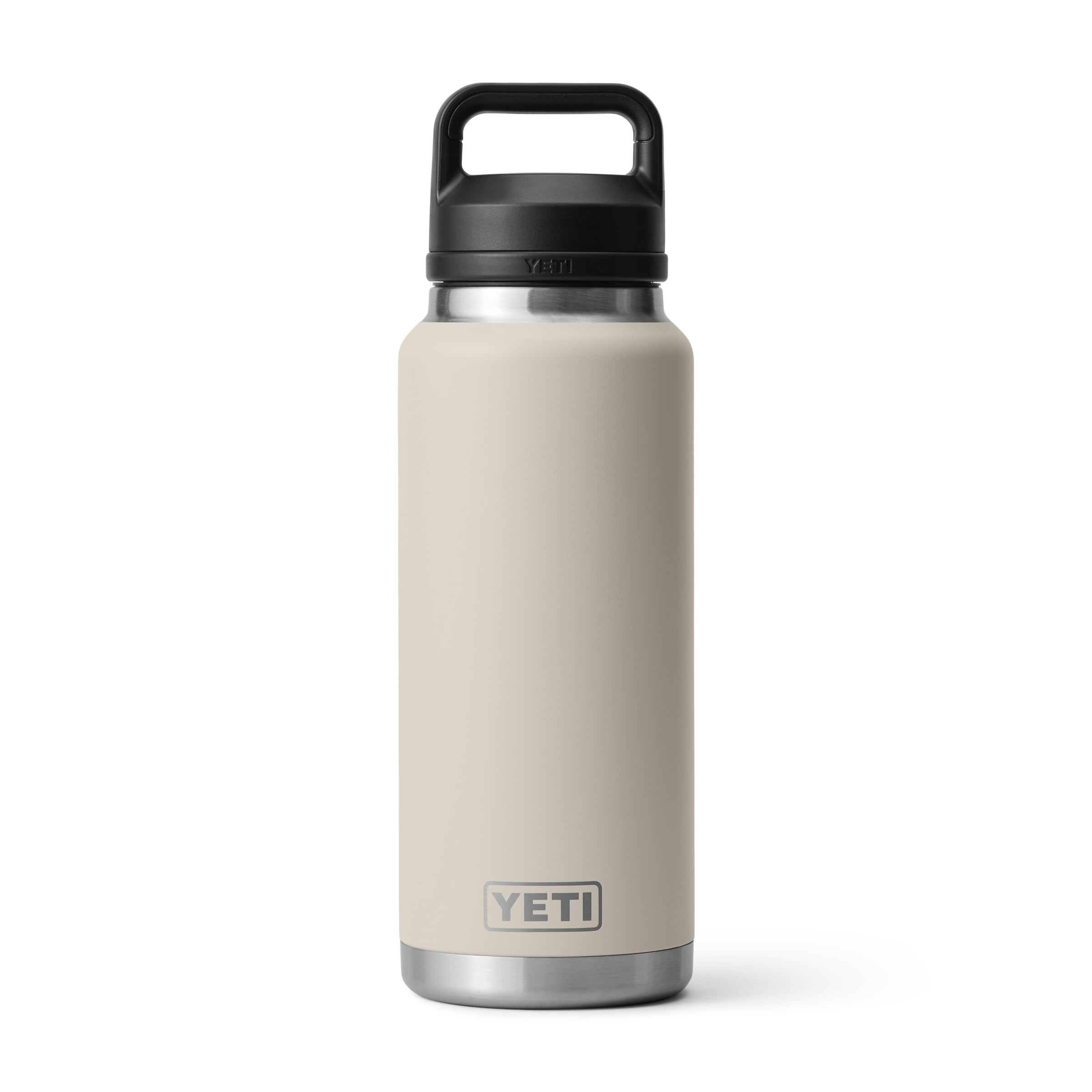 YETI Rambler 36 oz bottle with leakproof chug cap for quick sips on the go