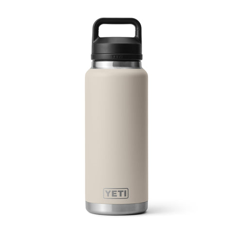 YETI Rambler 36 oz bottle with leakproof chug cap for quick sips on the go