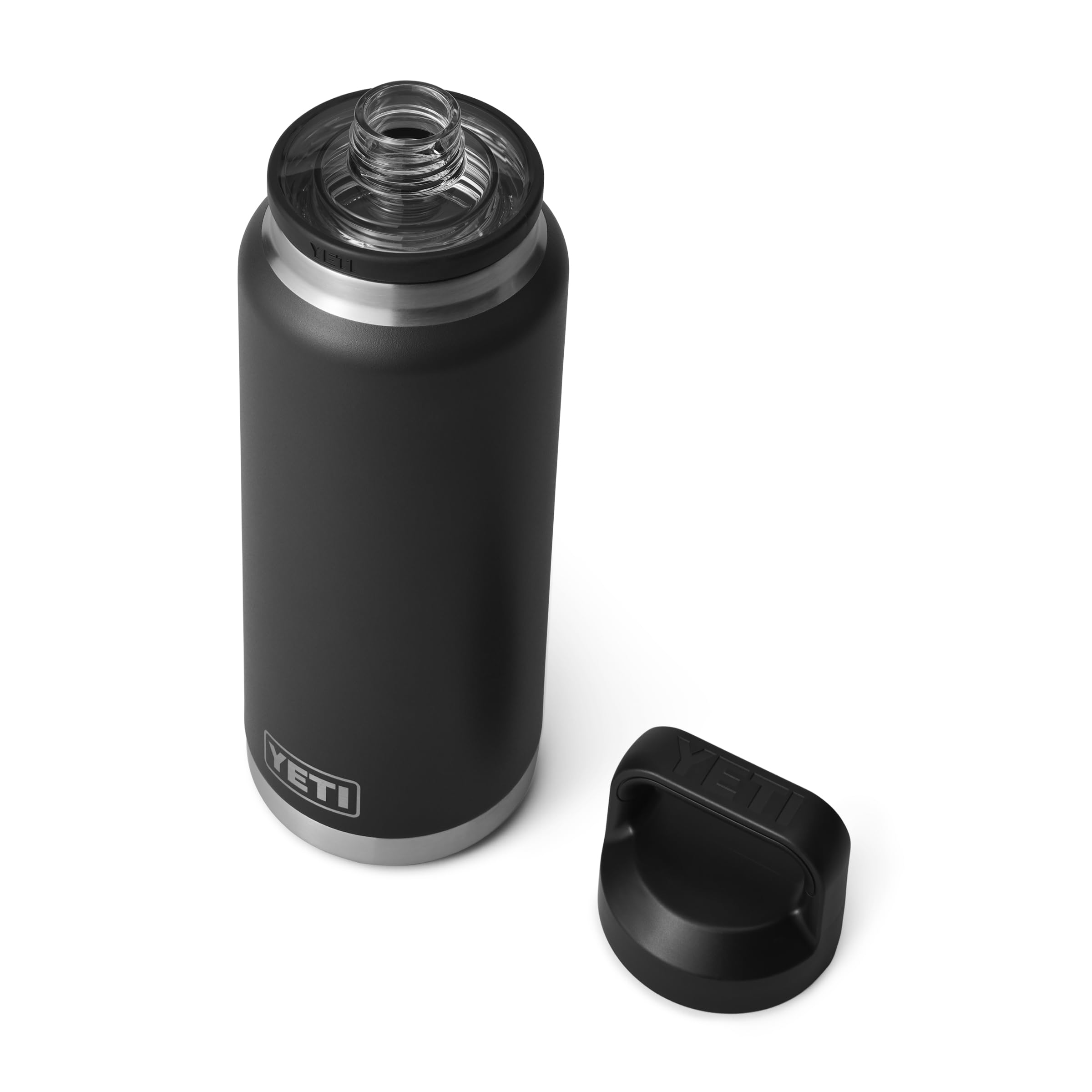 YETI Rambler 36 oz stainless steel bottle built to endure rugged outdoor use.