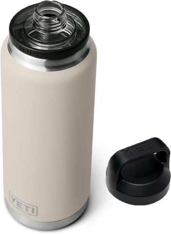 Close-up of TripleHaul handle on YETI Rambler 36 oz bottle