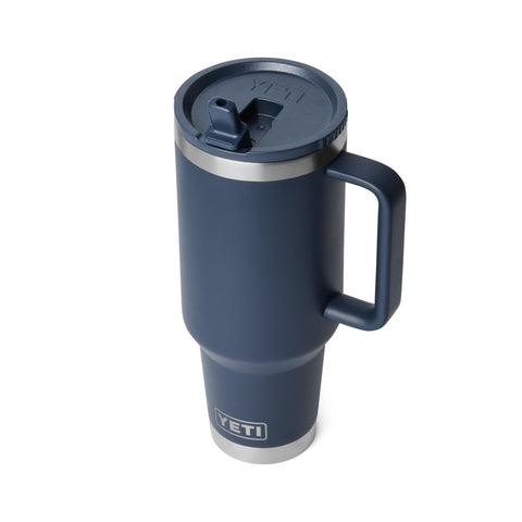 YETI Rambler 40 oz features an easy-grip handle for comfortable carrying