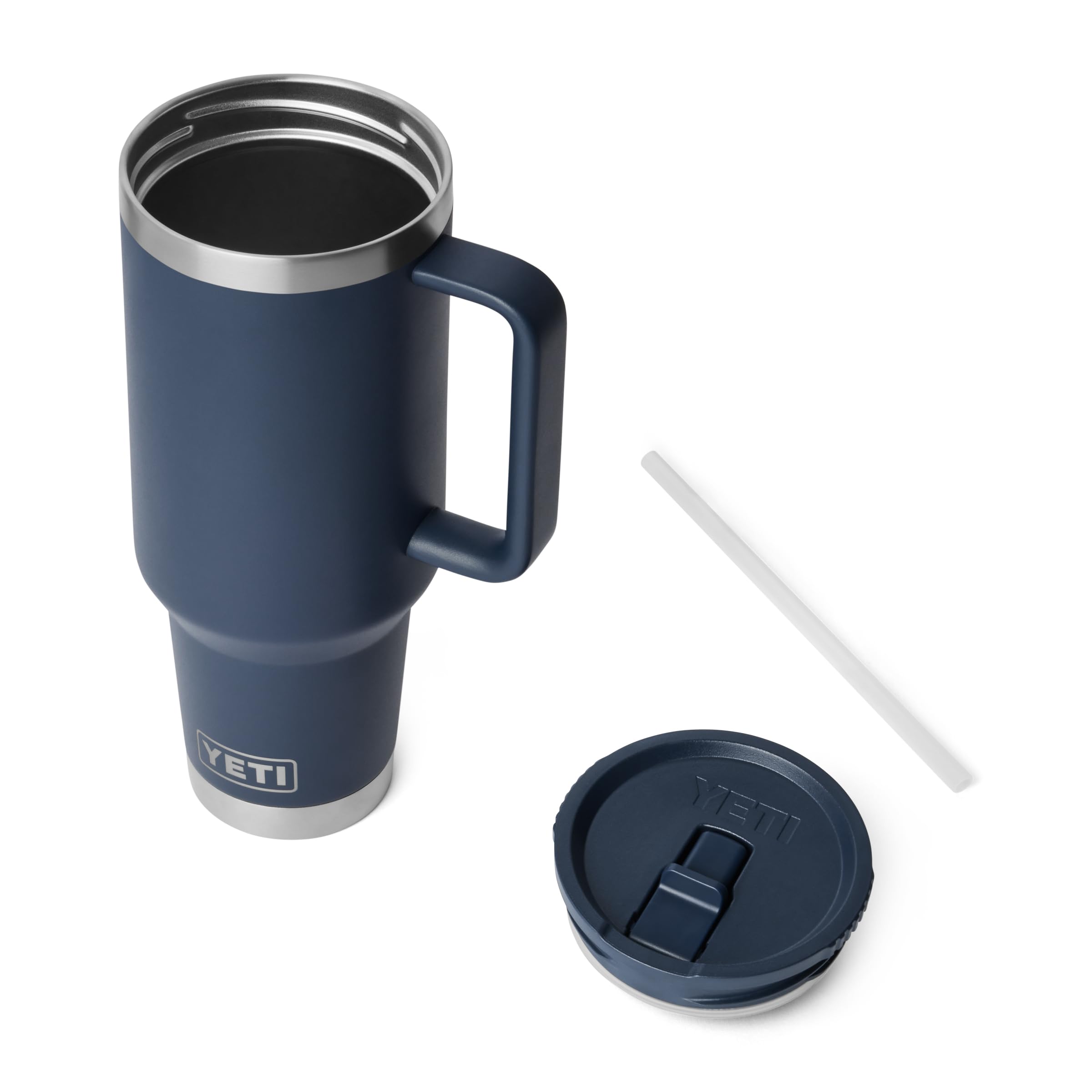 YETI Rambler 40 oz with flip straw lid for easy sipping on the go