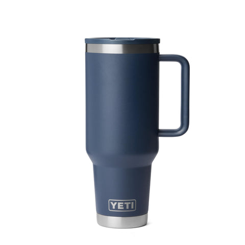 YETI Rambler 40 oz travel mug with leakproof design for spill-free transport