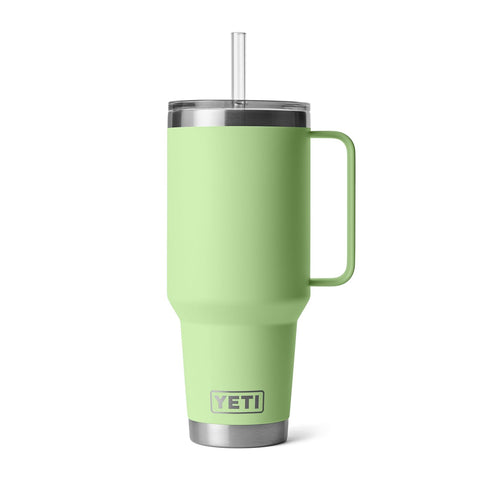 YETI Rambler 42 oz stainless steel body resists dents and drops