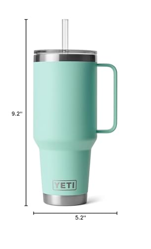 YETI Rambler 42 oz cup holder compatible for travel and commuting.