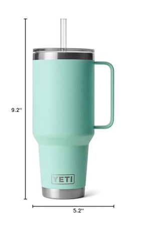YETI Rambler 42 oz cup holder compatible for travel and commuting.