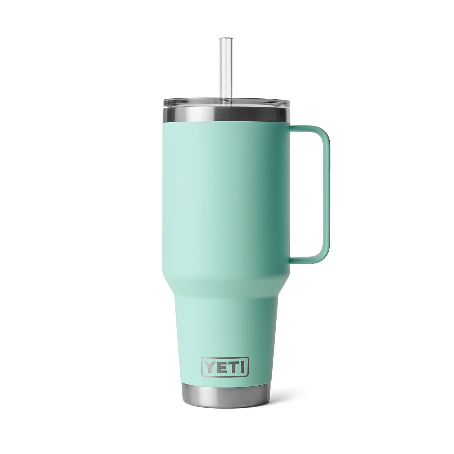 YETI Rambler 42 oz with double-wall insulation maintains cold drinks longer.