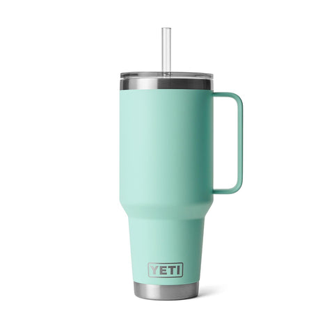 YETI Rambler 42 oz with double-wall insulation maintains cold drinks longer.