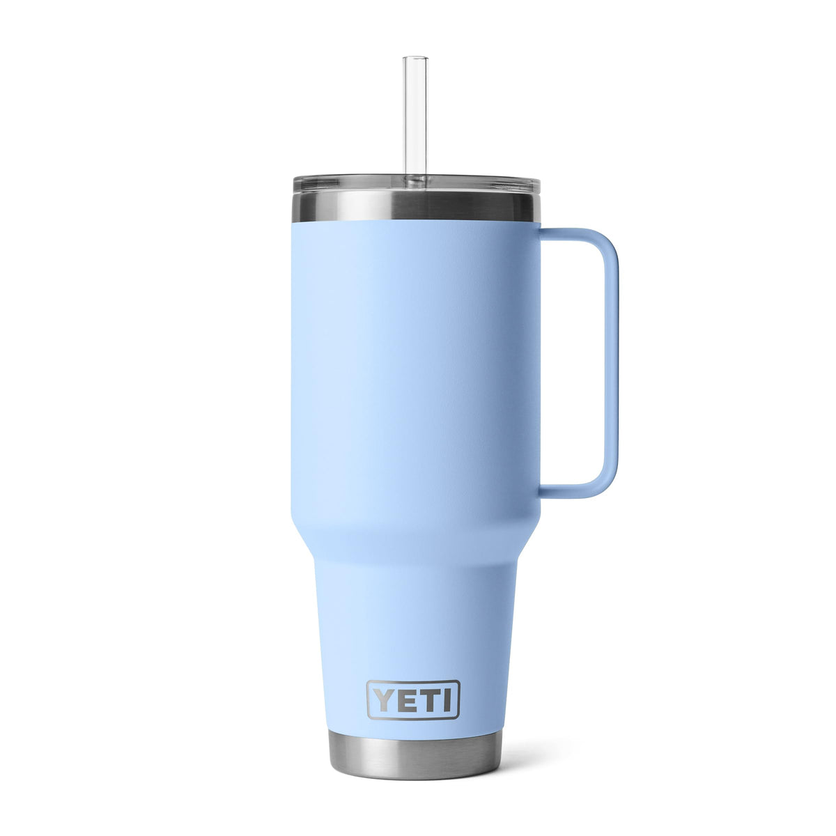 YETI Rambler 42 oz with handle and straw lid, ideal for all-day hydration