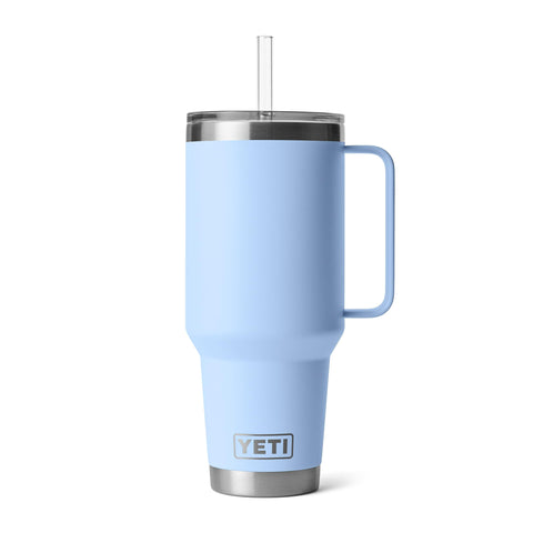 YETI Rambler 42 oz with handle and straw lid, ideal for all-day hydration