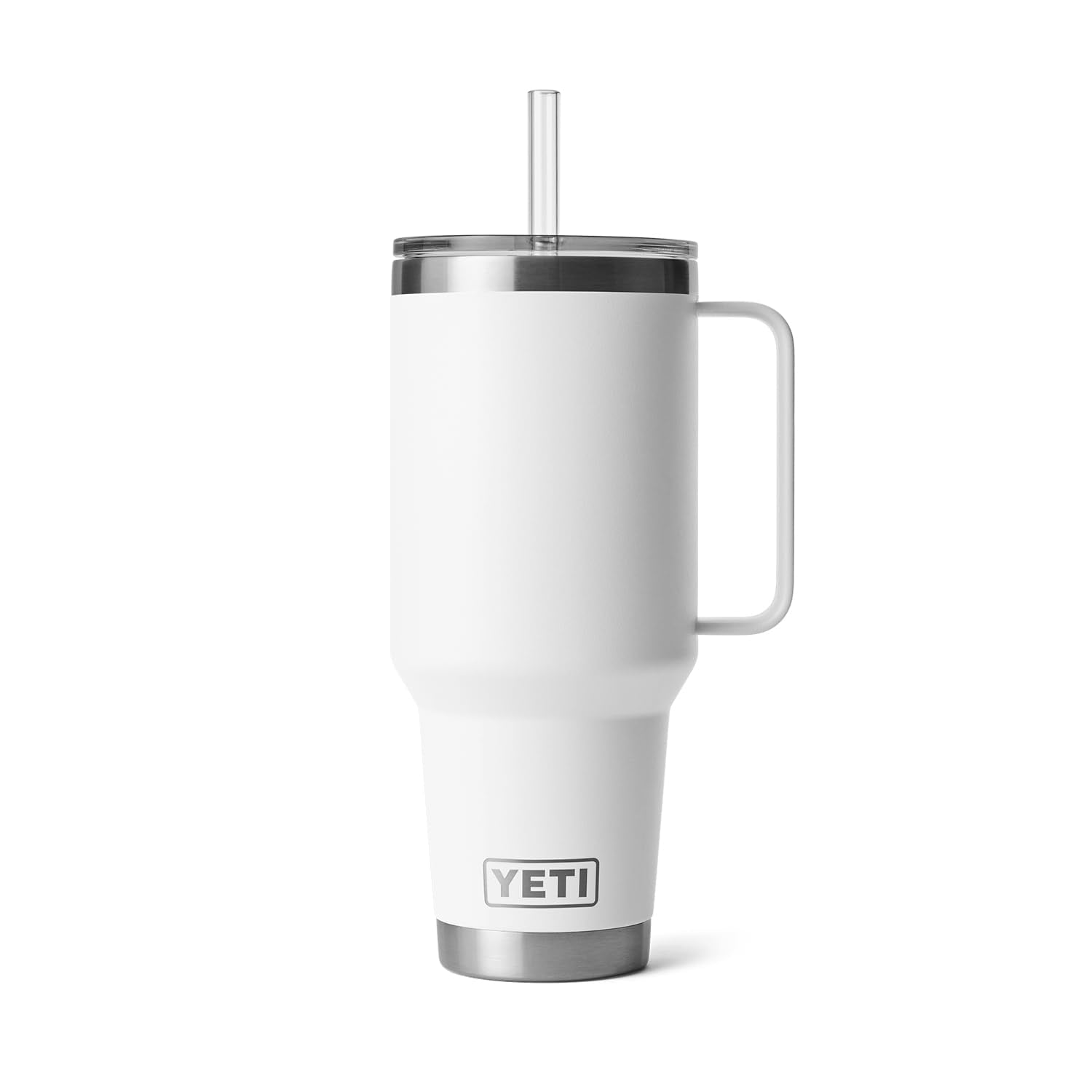 YETI Rambler 42oz no-sweat design prevents condensation for comfortable handling.