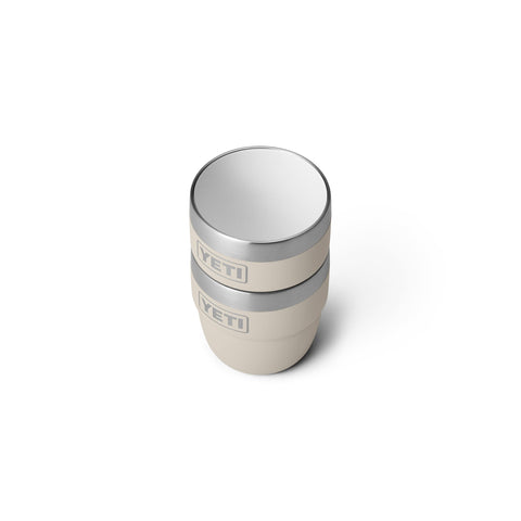 YETI Rambler 4 oz stackable cup Cape Taupe fits most espresso machines