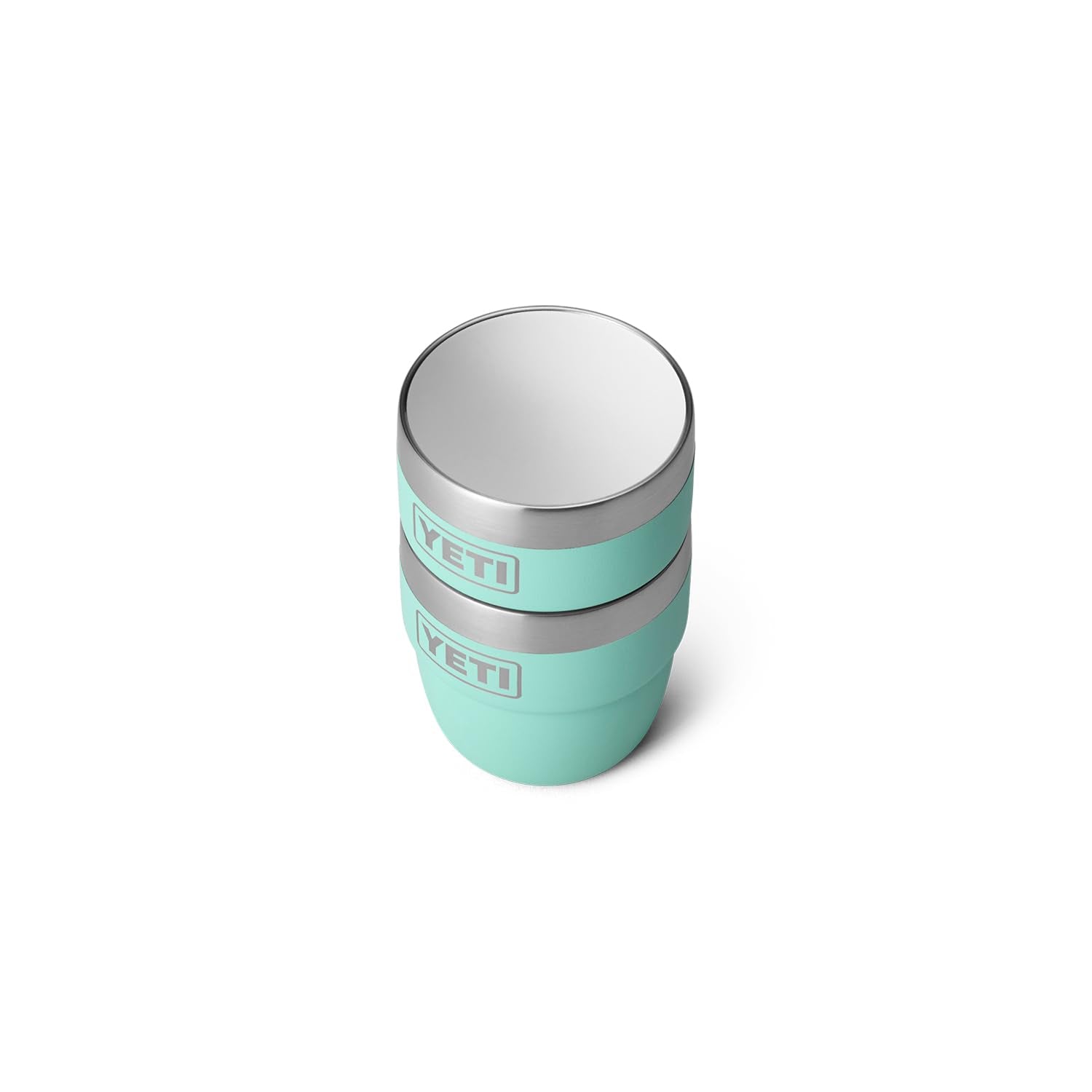 Seafoam color adds modern style to your coffee ritual.