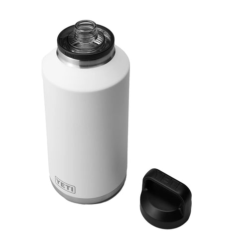 YETI Rambler 64 oz bottle with Chug Cap for fast sips on the go.