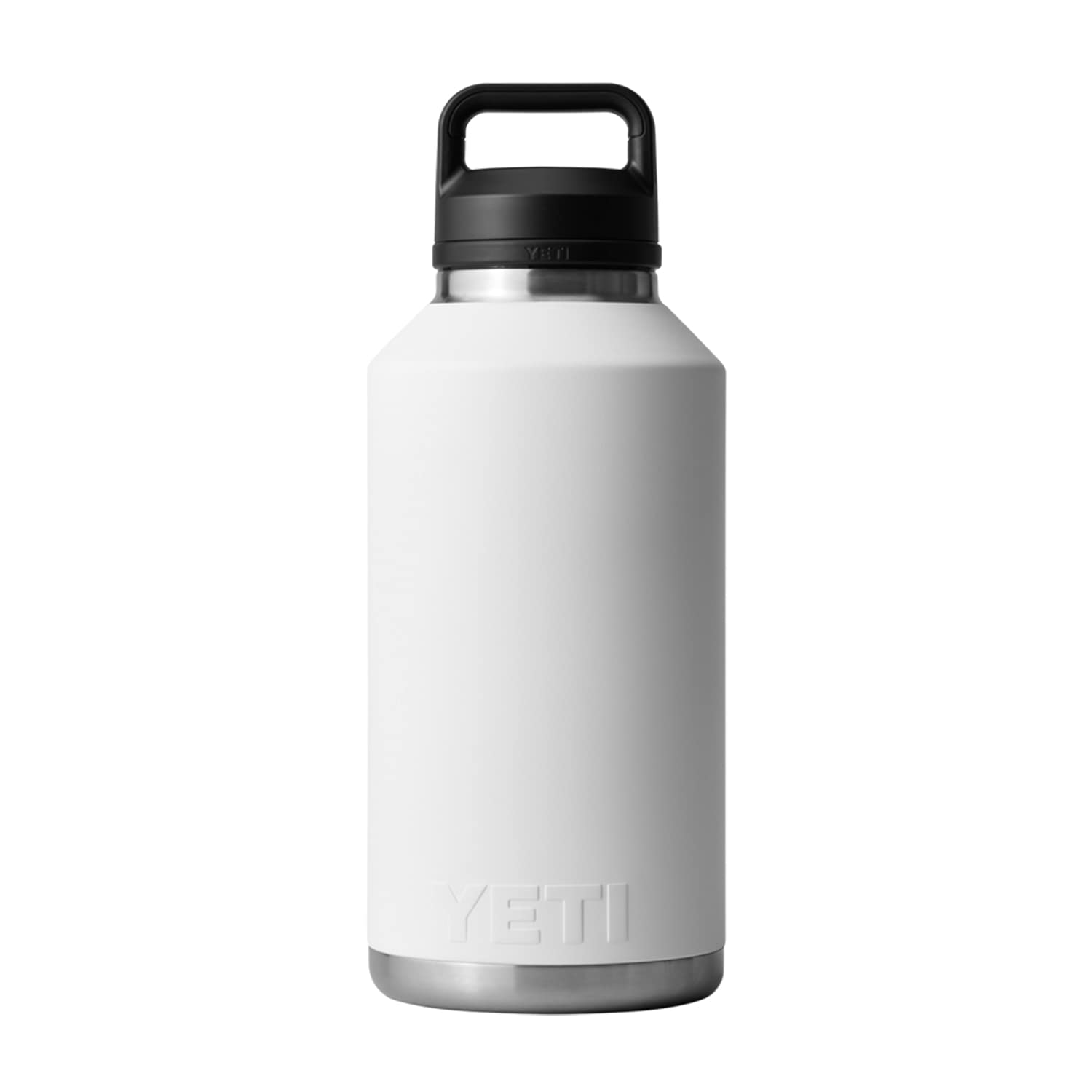 YETI Rambler 64 oz bottle in action on trail or commute.