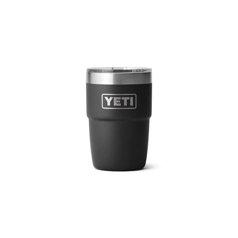 YETI Rambler 8 oz Stackable Cup MagSlider lid closeup suggests contained sipping