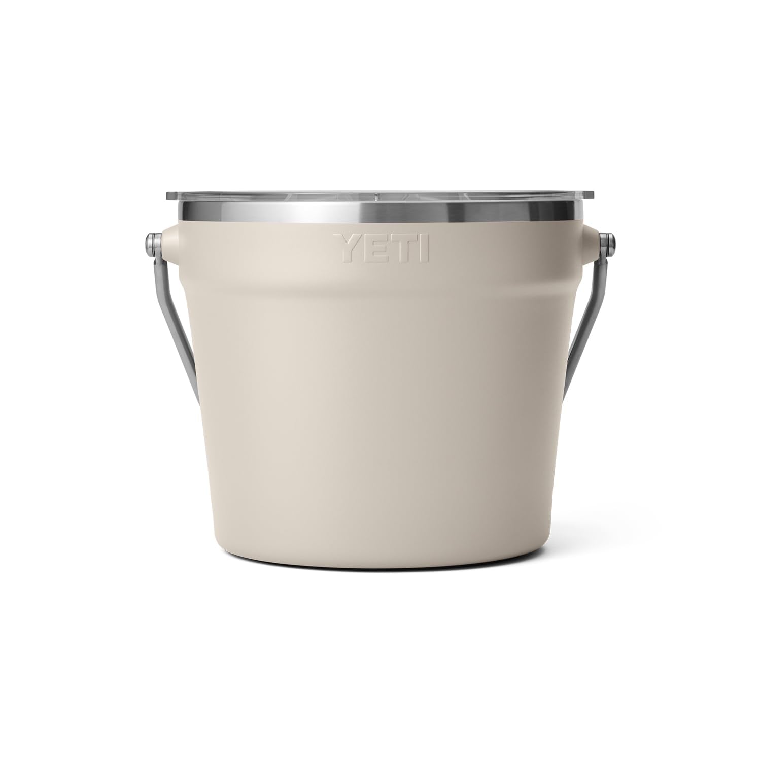 YETI Rambler Beverage Bucket base features Bearfoot non-slip ring stability.