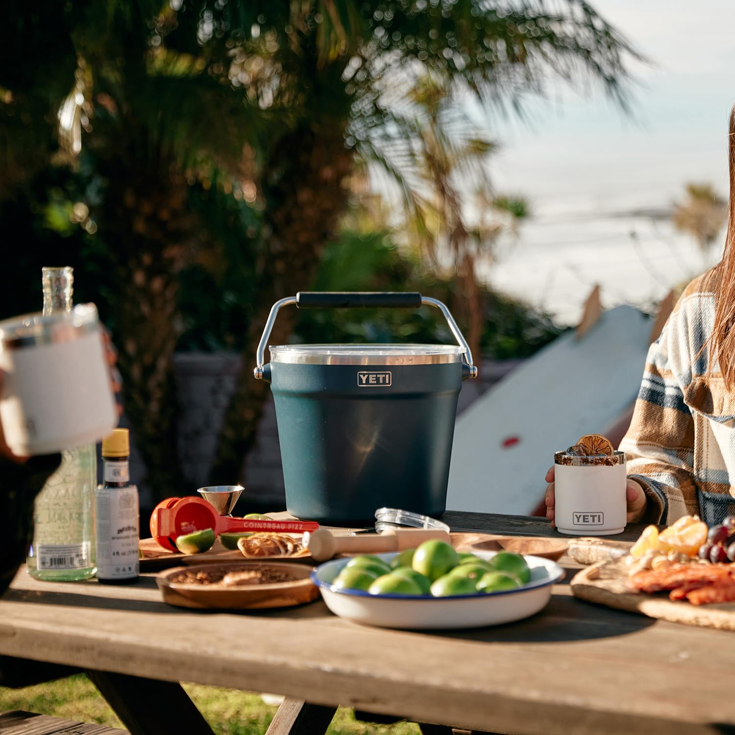 YETI Rambler Beverage Bucket dishwasher-safe for simple cleanup.