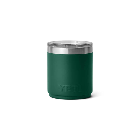 YETI Rambler black forest green finish adds durable outdoor style