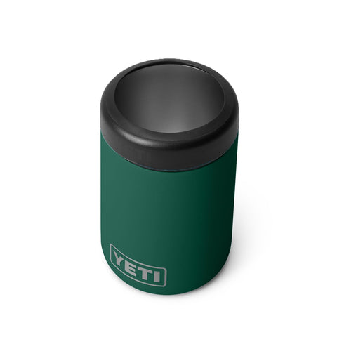 YETI Rambler Colster 12oz standard-size cans keeps beverages cold on the go.