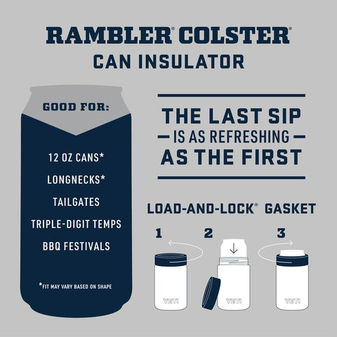 YETI Rambler Colster is dishwasher safe for easy cleaning