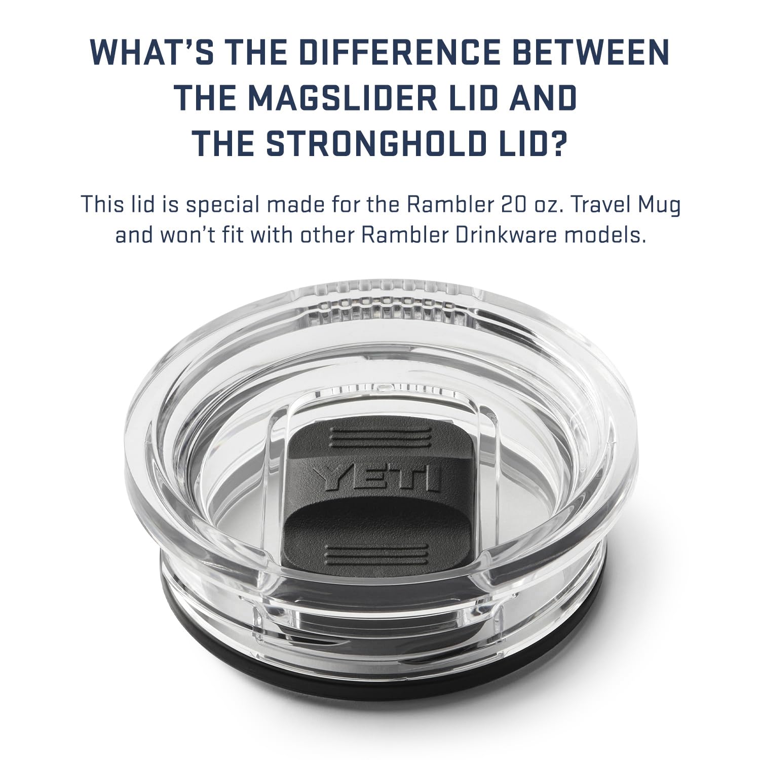 YETI Rambler cup-holder compatibility, fits most standard cupholders during commutes.